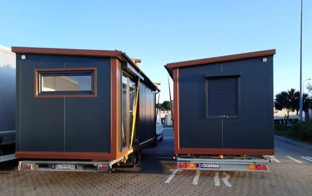 Tiny House contenedor móvil con dos habitaciones (32 m²)