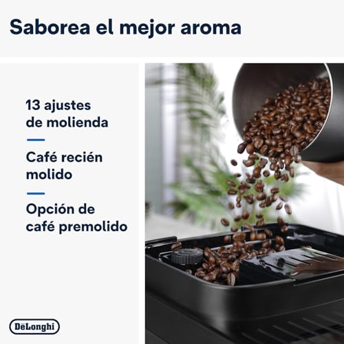 Magnifica Evo Next ECAM312.80.TB, Cafetera Superautomática con Jarra de Leche Automática, Cafetera Espresso con Molinillo